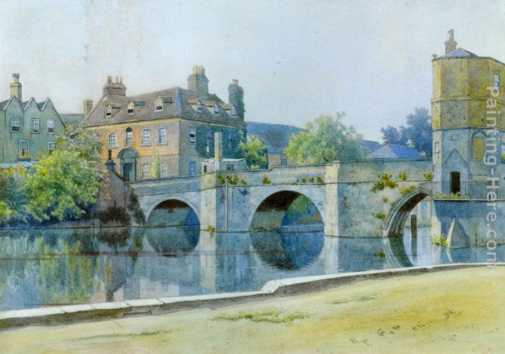 The Bridge at St. Ives painting - William Fraser Garden The Bridge at St. Ives art painting